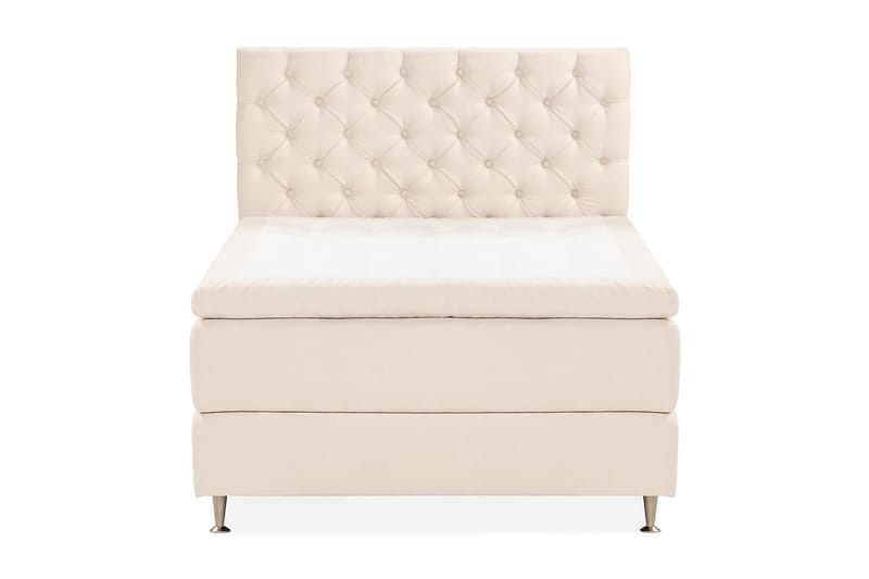Oslo Lyx Sengepakke Kontinentalseng 140x200 cm - Lysebeige - Møbler - Senger - Komplett sengepakke