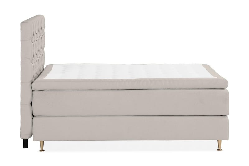 Oslo Lyx Sengepakke Kontinentalseng 160x200 cm - Grå - Møbler - Senger - Komplett sengepakke