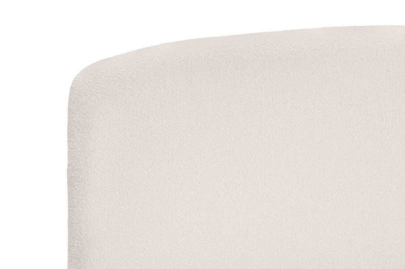 Oslo Lyx Sengpakke Kontinentalseng 160x200 cm Curved Sengegavl - Lys beige - Møbler - Senger - Kontinentalsenger