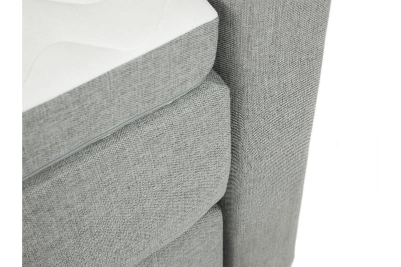 Plevoll Kontinentalseng 140x200 - Grå - Møbler - Senger - Kontinentalsenger