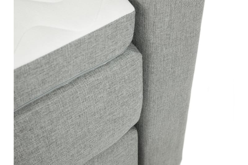 Plevoll Kontinentalseng 140x200 - Mørkegrå - Møbler - Senger - Kontinentalsenger