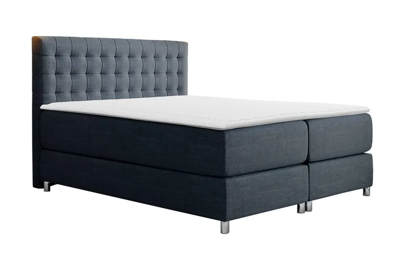 Plevoll Kontinentalseng 180x200, Grå