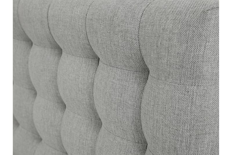 Plevoll Kontinentalseng 180x200 - Mørkegrå - Møbler - Senger - Kontinentalsenger