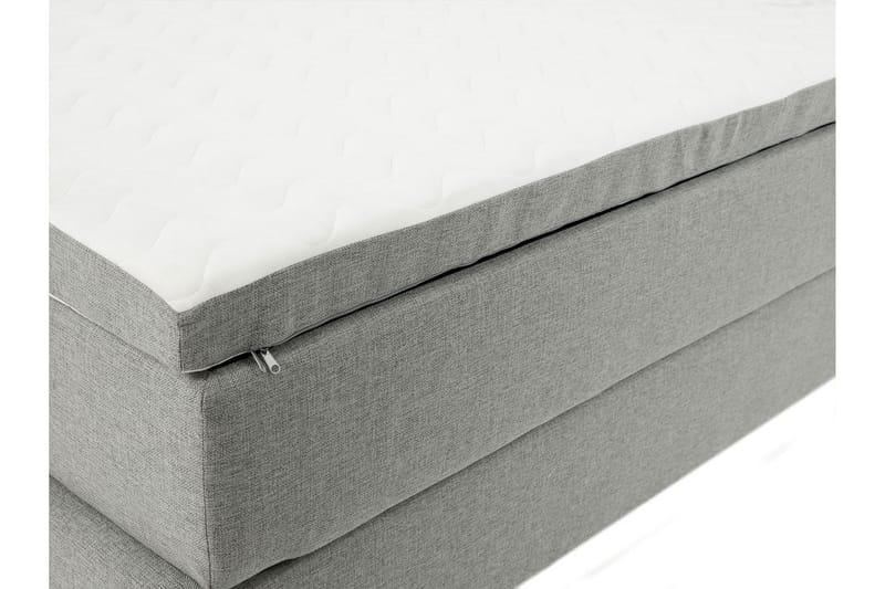 Plevoll Kontinentalseng 180x200 - Mørkegrå - Møbler - Senger - Kontinentalsenger