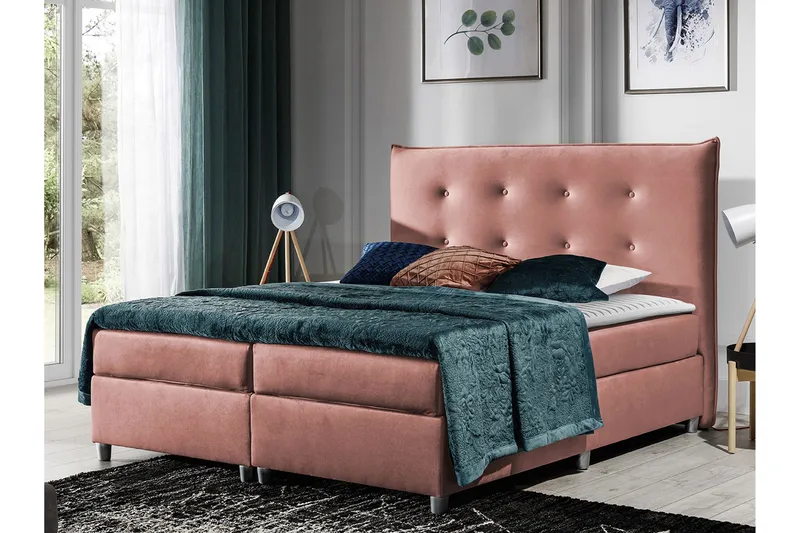 Prato Kontinentalseng 200x200 cm - Møbler - Senger - Kontinentalsenger