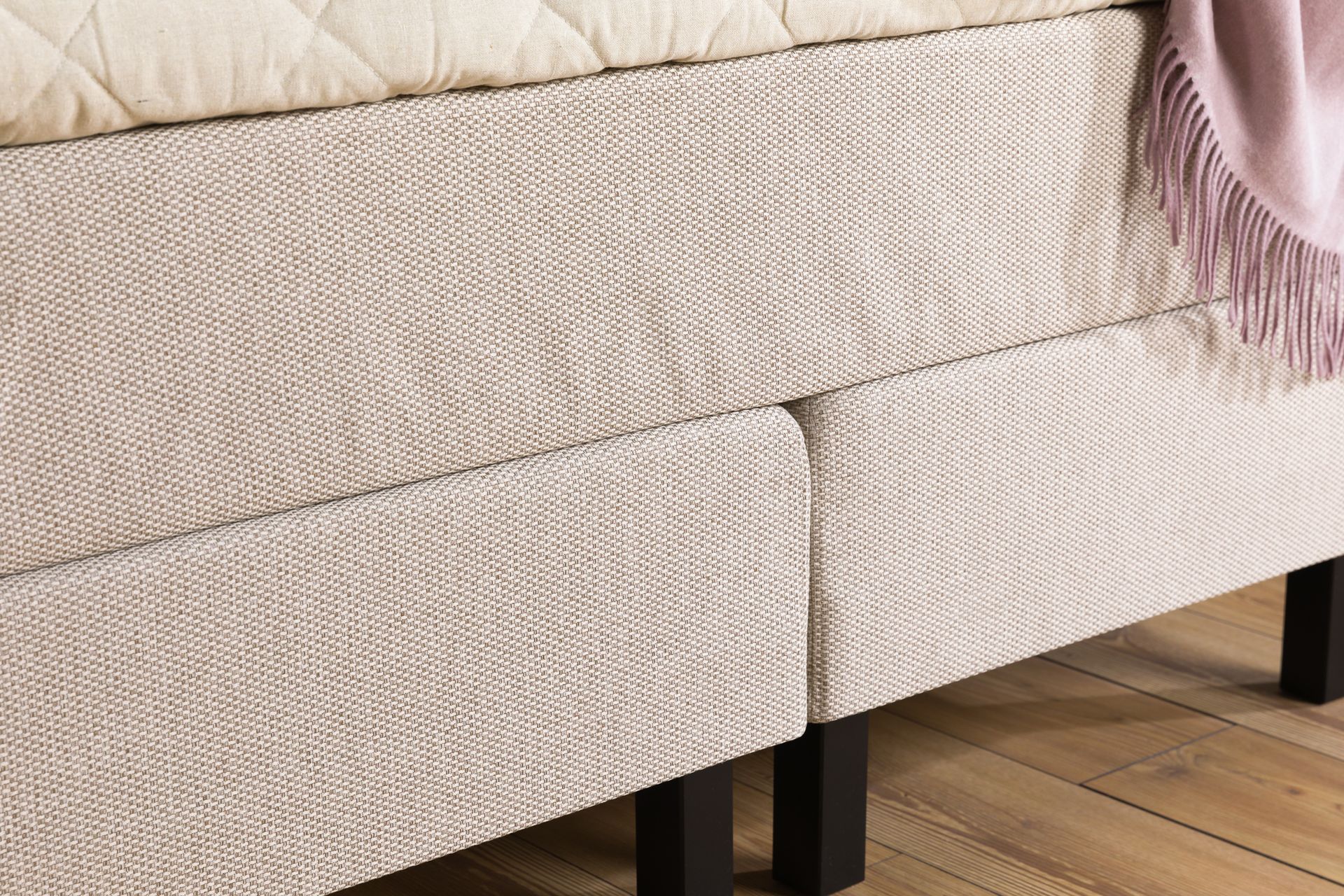 Princess Komplett Sengepakke 140x200 - Beige - Møbler - Senger - Komplett sengepakke