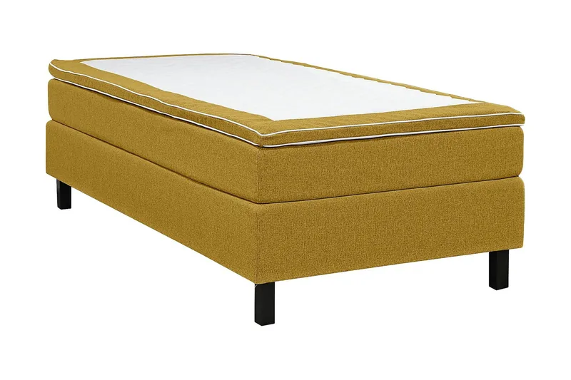 Princess Kontinentalseng 120x200 cm - Gul - Møbler - Senger - Kontinentalsenger
