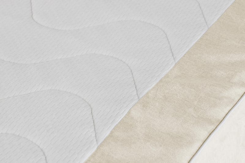 Princess Kontinentalseng 120x200cm - Beige/Fløyel - Møbler - Senger - Kontinentalsenger