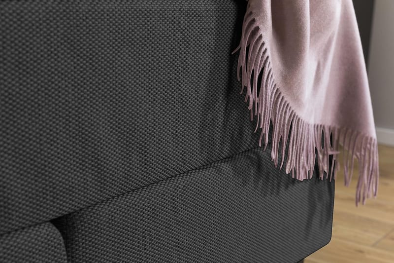 Princess Kontinentalseng 120x200cm - Grå - Møbler - Senger - Kontinentalsenger