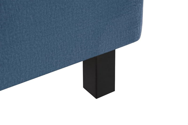 Princess Kontinentalseng 120x200cm - Mørkeblå/Fløyel - Møbler - Senger - Kontinentalsenger