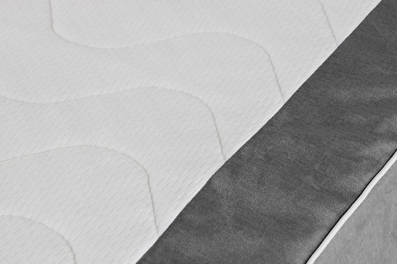 Princess Kontinentalseng 120x200cm - Mørkegrå/Fløyel - Møbler - Senger - Kontinentalsenger