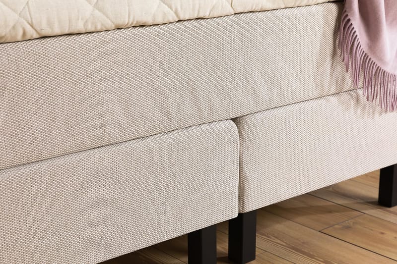 Princess Kontinentalseng 140x200 - Beige - Møbler - Senger - Komplett sengepakke