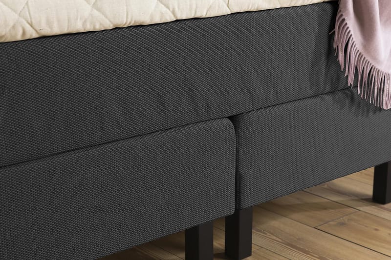 Princess Kontinentalseng 140x200cm - Grå - Møbler - Senger - Kontinentalsenger