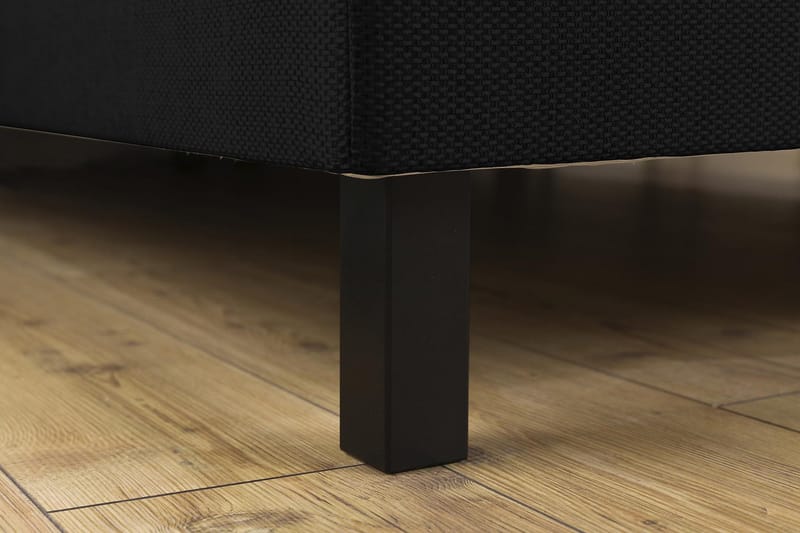 Princess Kontinentalseng 140x200cm - Svart - Møbler - Senger - Kontinentalsenger