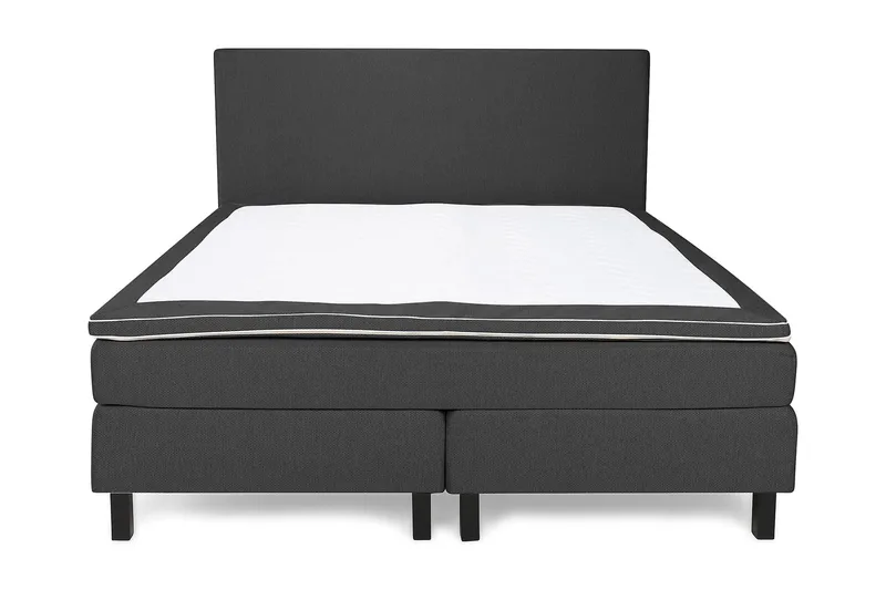 Princess Kontinentalseng - 160x200 Grå - Møbler - Senger - Kontinentalsenger