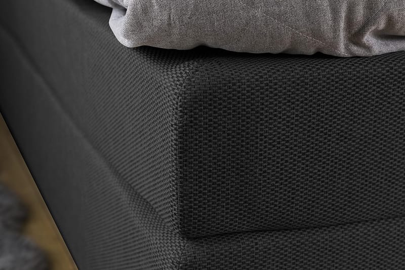 Princess Kontinentalseng - 160x200 Grå - Møbler - Senger - Kontinentalsenger