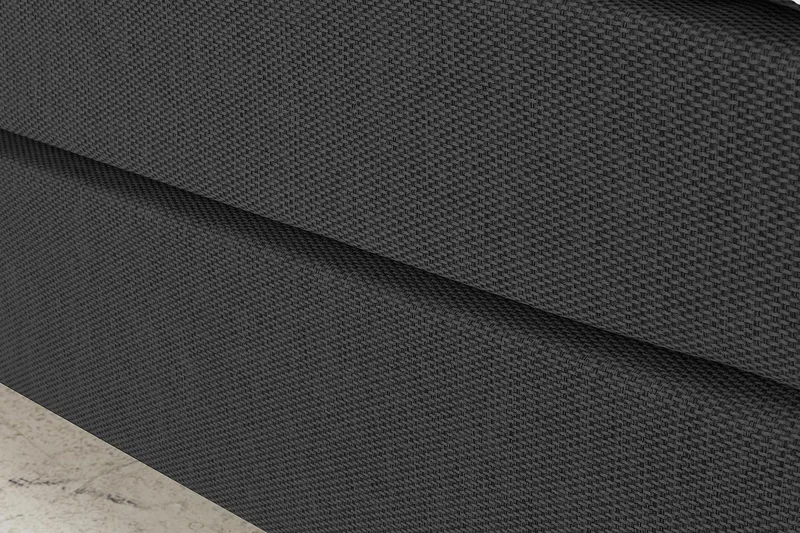 Princess Kontinentalseng - 160x200 Grå - Møbler - Senger - Kontinentalsenger