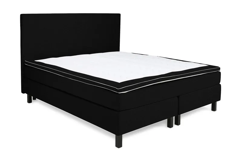 Princess Kontinentalseng - 160x200 Svart - Møbler - Senger - Kontinentalsenger
