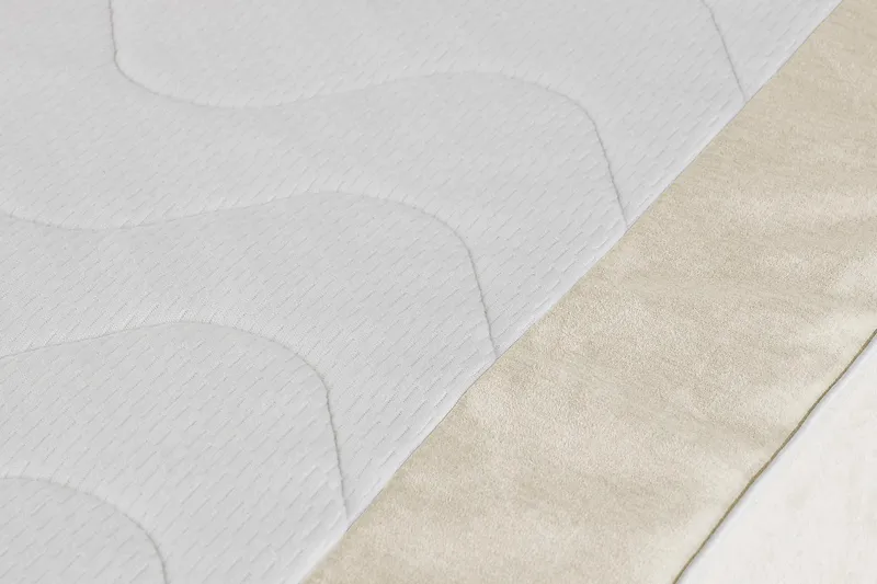 Princess Kontinentalseng 160x200cm - Beige/Fløyel - Møbler - Senger - Kontinentalsenger