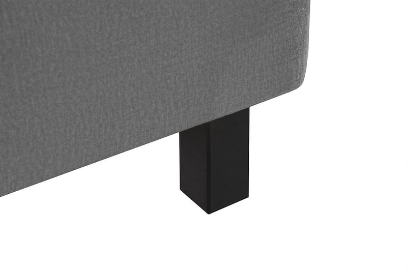 Princess Kontinentalseng 160x200cm - Mørkegrå/Fløyel - Møbler - Senger - Kontinentalsenger