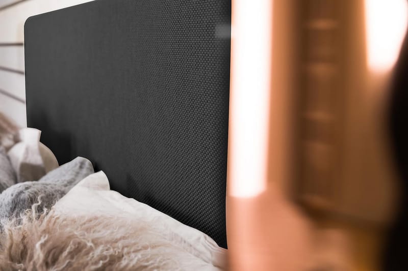 Princess Kontinentalseng - 180x200 Grå - Møbler - Senger - Kontinentalsenger