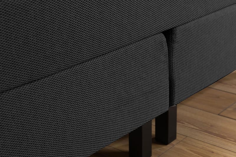 Princess Kontinentalseng - 180x200 Grå - Møbler - Senger - Kontinentalsenger