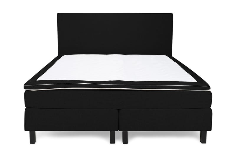 Princess Kontinentalseng - 180x200 Svart - Møbler - Senger - Komplett sengepakke