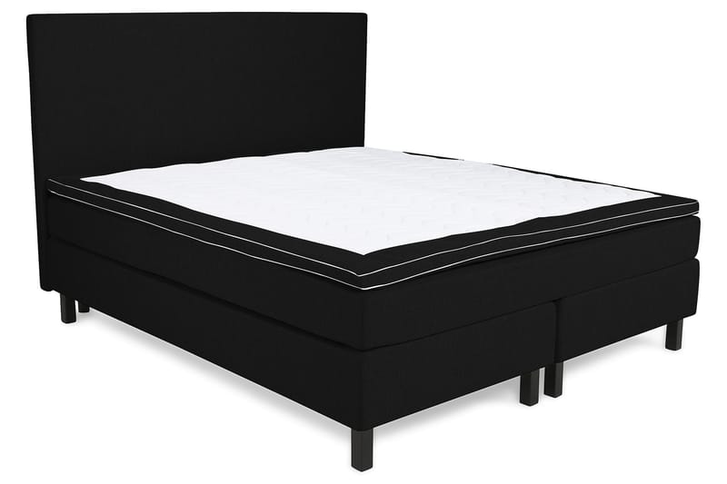 Princess Kontinentalseng - 180x200 Svart - Møbler - Senger - Komplett sengepakke