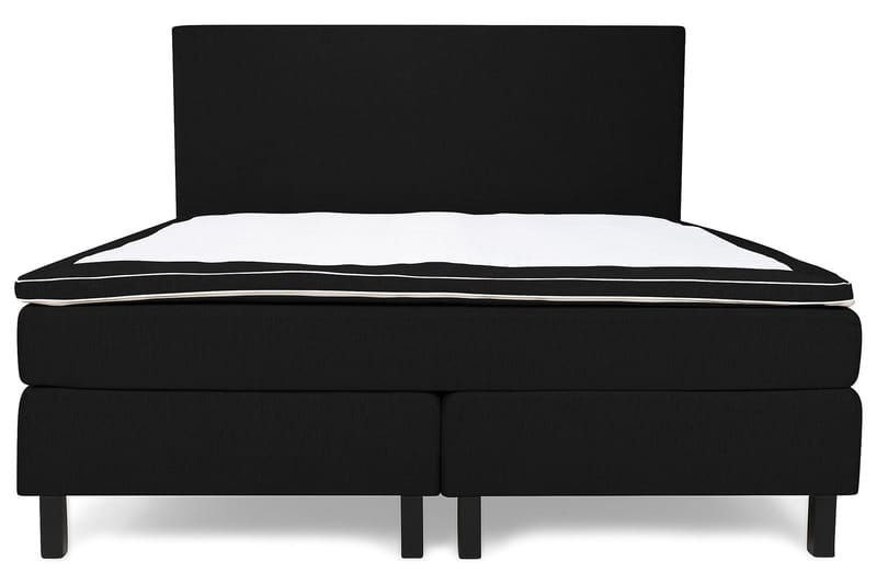 Princess Kontinentalseng - 180x200 Svart - Møbler - Senger - Komplett sengepakke