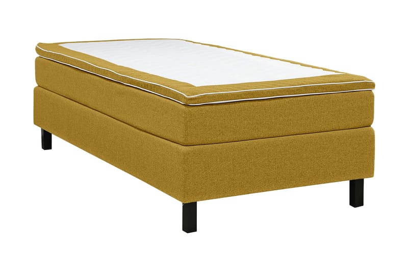 Princess Sengepakke 120x200 cm - Gul - Møbler - Senger - Kontinentalsenger