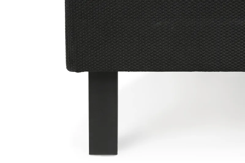 Princess Superior Kontinentalseng - 180x200 Svart - Møbler - Senger - Kontinentalsenger