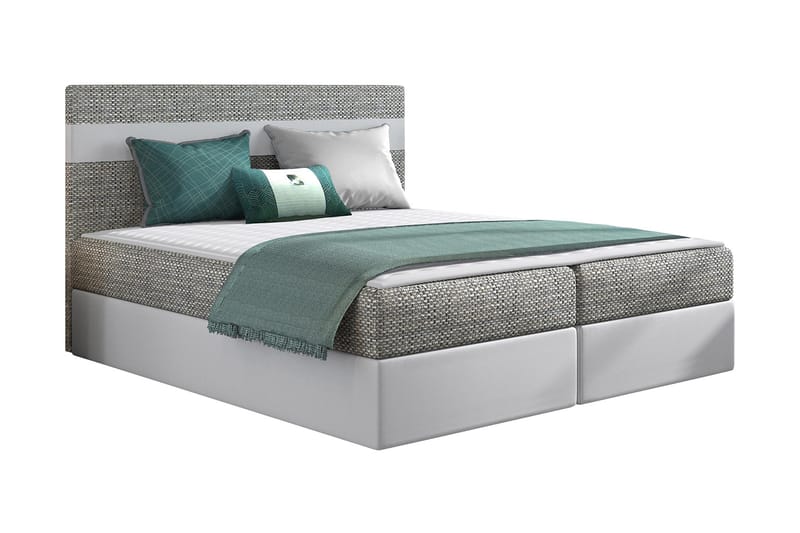 Puente Kontinentalseng 180x200 cm, Hvit