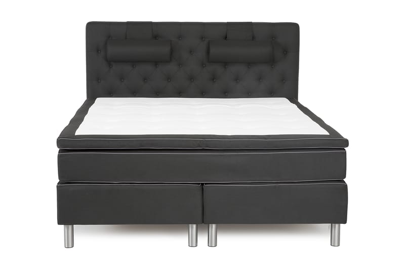 Queen Komplett Sengepakke 160x200 - Svart - Møbler - Senger - Komplett sengepakke