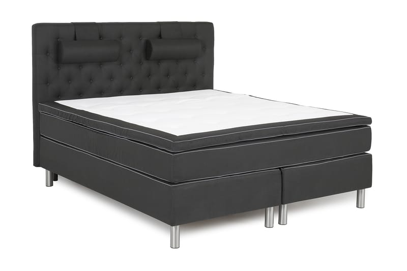 Queen Komplett Sengepakke 160x200 - Svart - Møbler - Senger - Komplett sengepakke