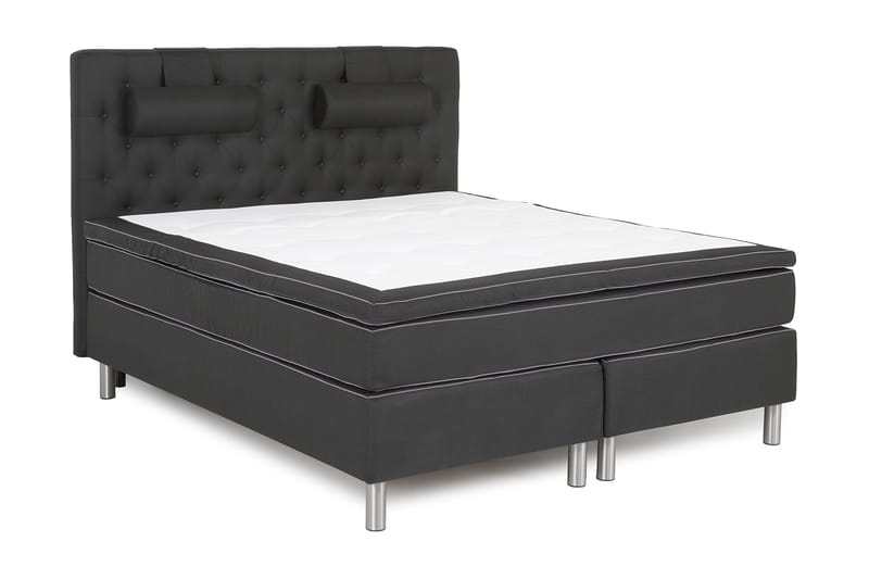 Queen Kontinentalseng - 160x200 Svart - Møbler - Senger - Kontinentalsenger