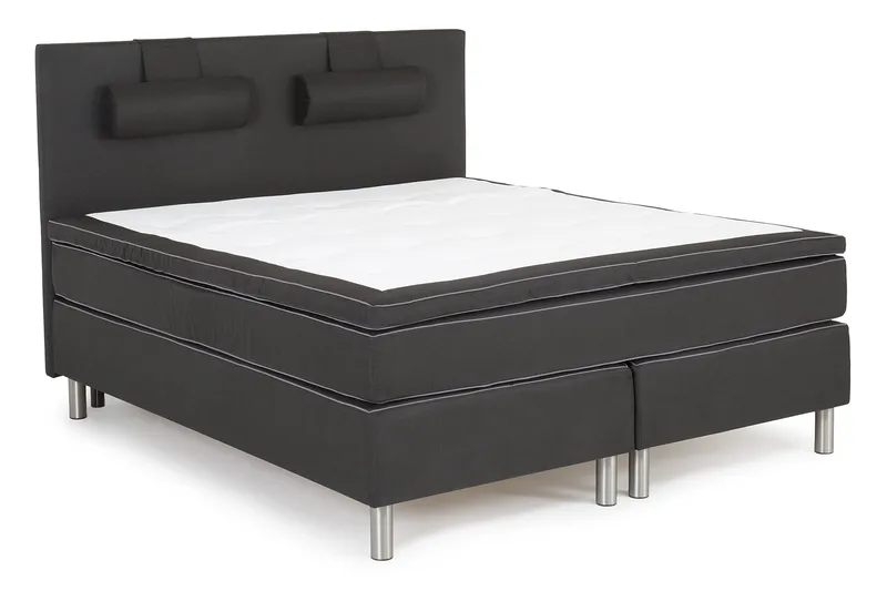 Queen Kontinentalseng - 180x200 Svart - Møbler - Senger - Kontinentalsenger