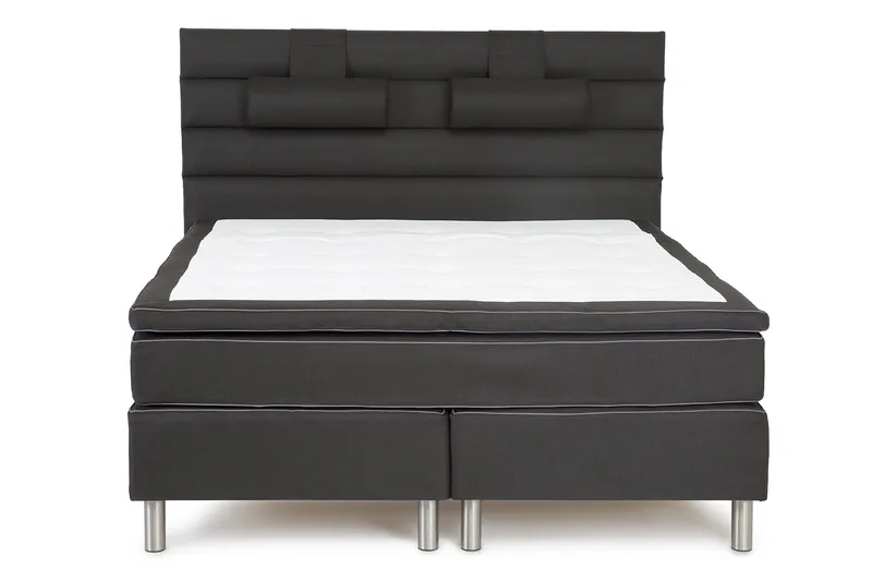 Queen Kontinentalseng - 180x200 Svart - Møbler - Senger - Kontinentalsenger