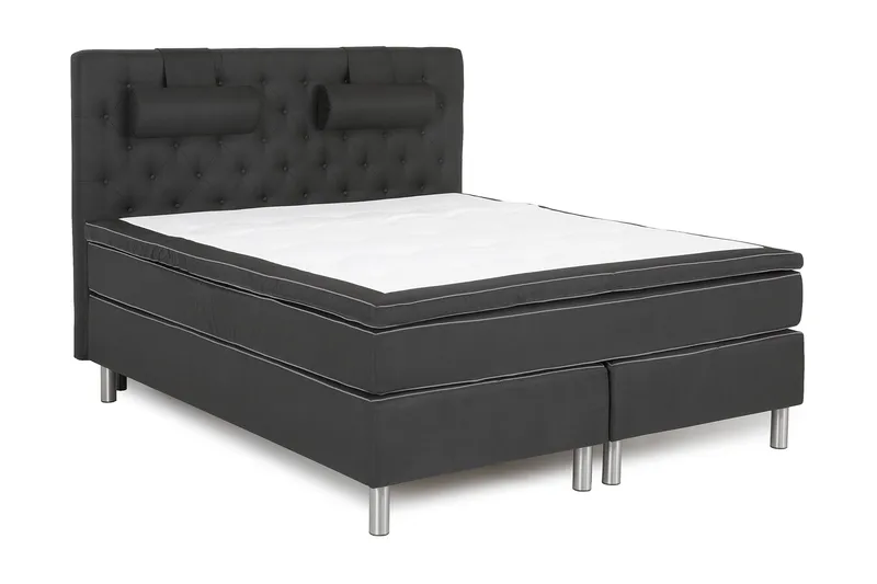 Queen Kontinentalseng - 180x200 Svart - Møbler - Senger - Kontinentalsenger