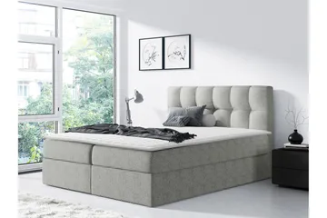 Rico Kontinentalseng 160x208 cm - Grå - Møbler - Senger - Kontinentalsenger