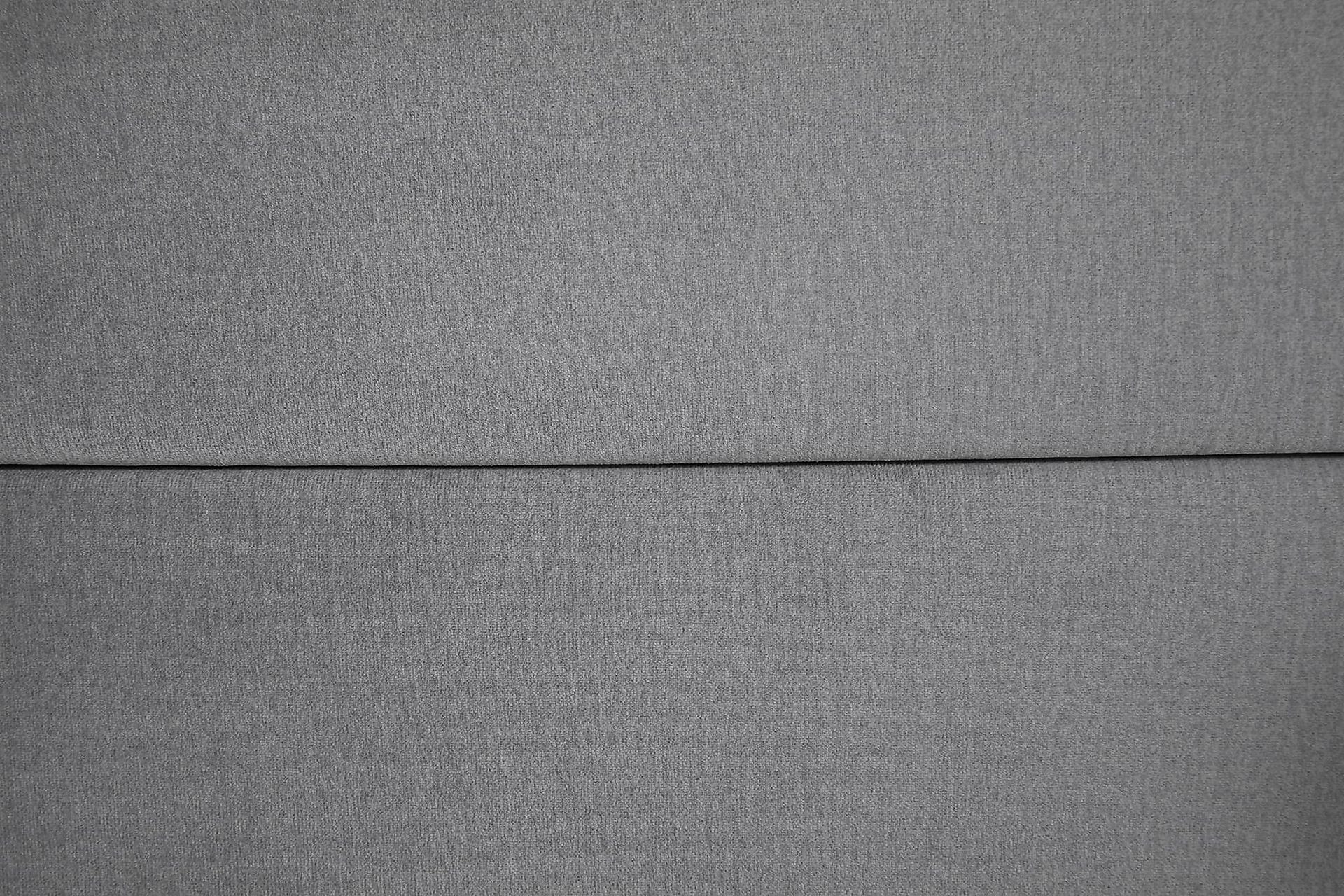 Royal Velvet Komplett Sengepakke 160x200 cm - Lysegrå med Høye Sølvben - Møbler - Senger - Komplett sengepakke