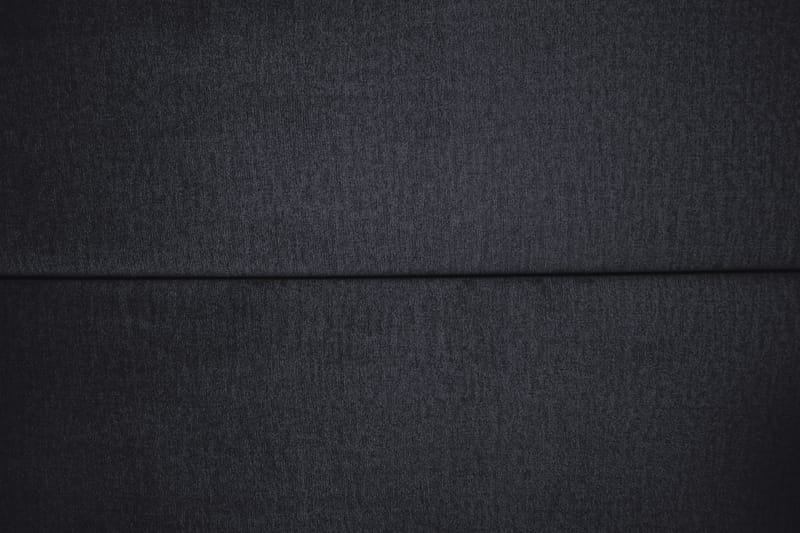 Royal Velvet Komplett Sengepakke 160x200 cm - Svart Fløyel/Lave Sølvben - Møbler - Senger - Kontinentalsenger