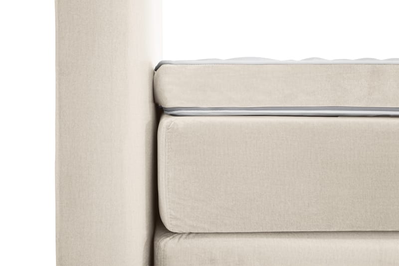 Royal Velvet Komplett Sengpakke Kontinentalseng 180x200 cm - Beige / Fløyel - Møbler - Senger - Kontinentalsenger