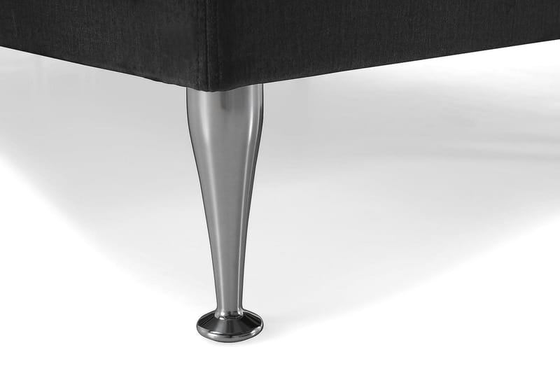 Royal Velvet Komplett Sengpakke Kontinentalseng 180x200 cm - Mørkgrå / Fløyel - Møbler - Senger - Kontinentalsenger