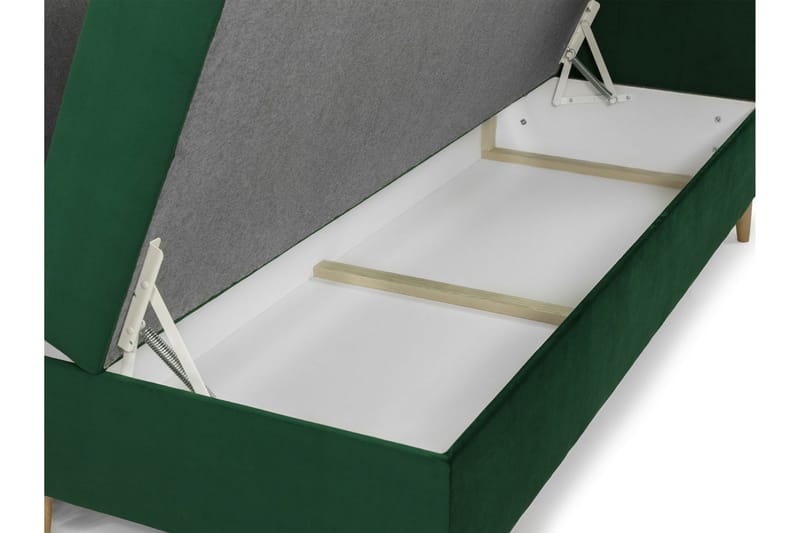 Sandham Kontinentalseng 160x200 cm - Grå - Møbler - Senger - Kontinentalsenger