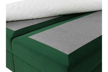 Sandham Kontinentalseng 180x200 cm - Gul - Møbler - Senger - Kontinentalsenger