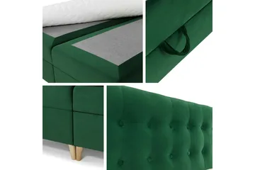 Sandham Kontinentalseng 200x200 cm - Beige - Møbler - Senger - Kontinentalsenger