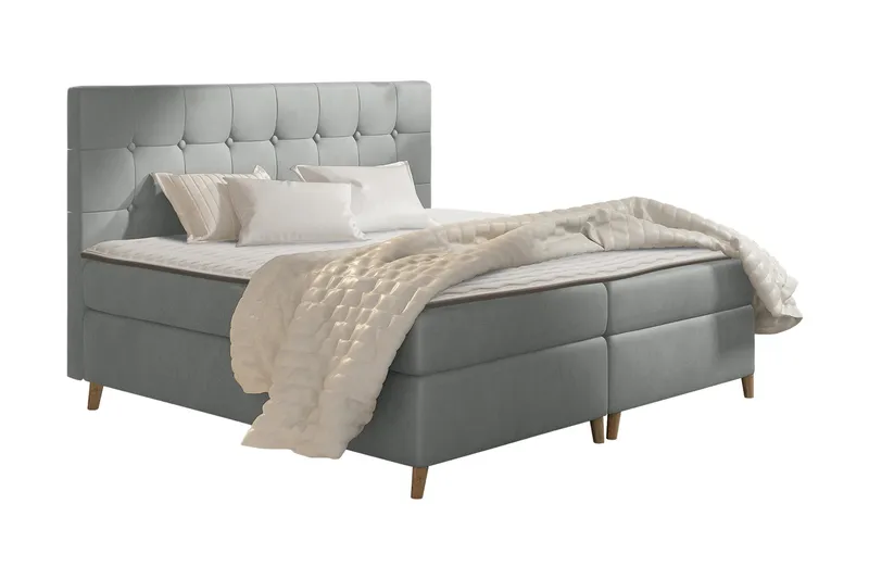 Sandham Kontinentalseng 200x200 cm, Grå