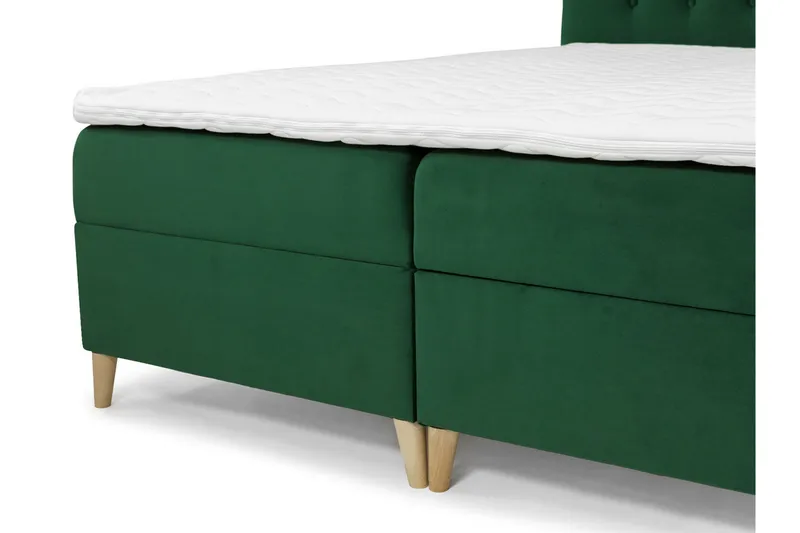 Sandham Kontinentalseng 200x200 cm - Mørkeblå - Møbler - Senger - Kontinentalsenger