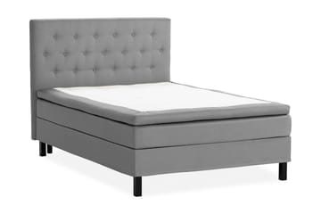 Scarlett Komplett Sengpakke 120x200 cm med skummadrass - Grå - Møbler - Senger - Komplett sengepakke