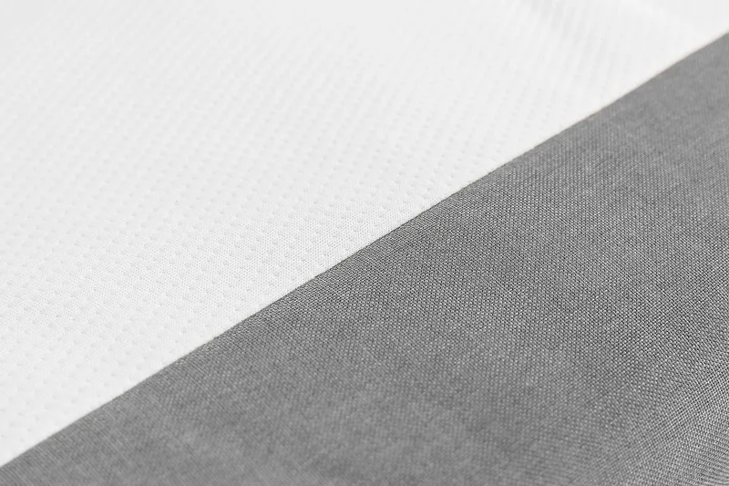 Scarlett Kontinentalseng 120x200 Skummadrass - Grå - Møbler - Senger - Kontinentalsenger